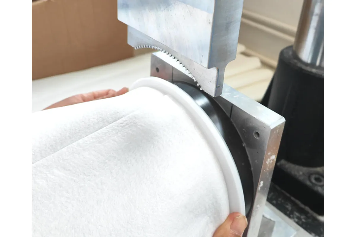filter bag production process